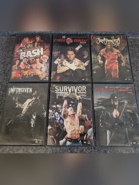 Great Bundle Of 2008 WWE DVDs